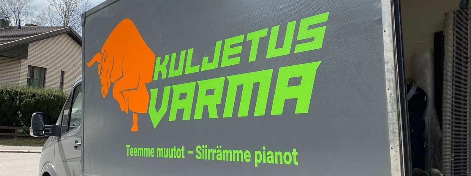 Transport &amp; delivery service in Helsinki — Kuljetusvarma